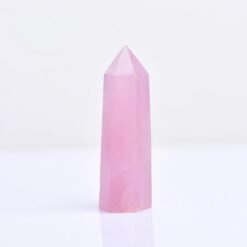 6 Sizes of Pink Rose Quartz Crystal Tower Pillar Wholesale 102006000