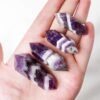 6 Sizes of Purple Dream Amethyst Double-Terminated Crystal Point Wholesale 102203000