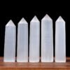 6 Sizes of White Selenite Crystal Tower Pillar Wholesale 102071000-2