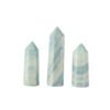 7 Sizes of Caribbean Blue Calcite Crystal Tower Pillar Wholesale 102070000