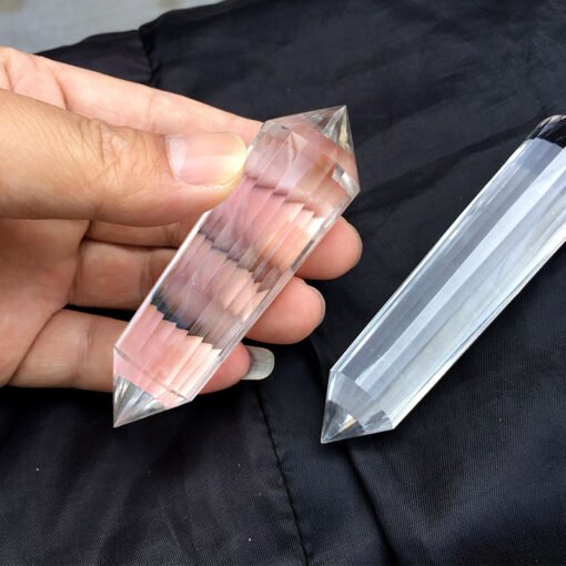 7 Sizes of Clear Clear Quartz Double-Terminated Crystal Point Wholesale 102215000