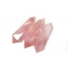 7 Sizes of Pink Rose Quartz Double-Terminated Crystal Point Wholesale 102219000-2