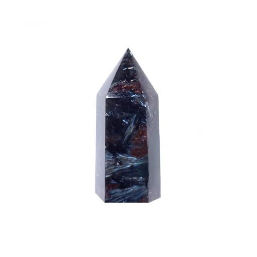 Black Fire Agate Crystal Tower Pillar Wholesale 102074007