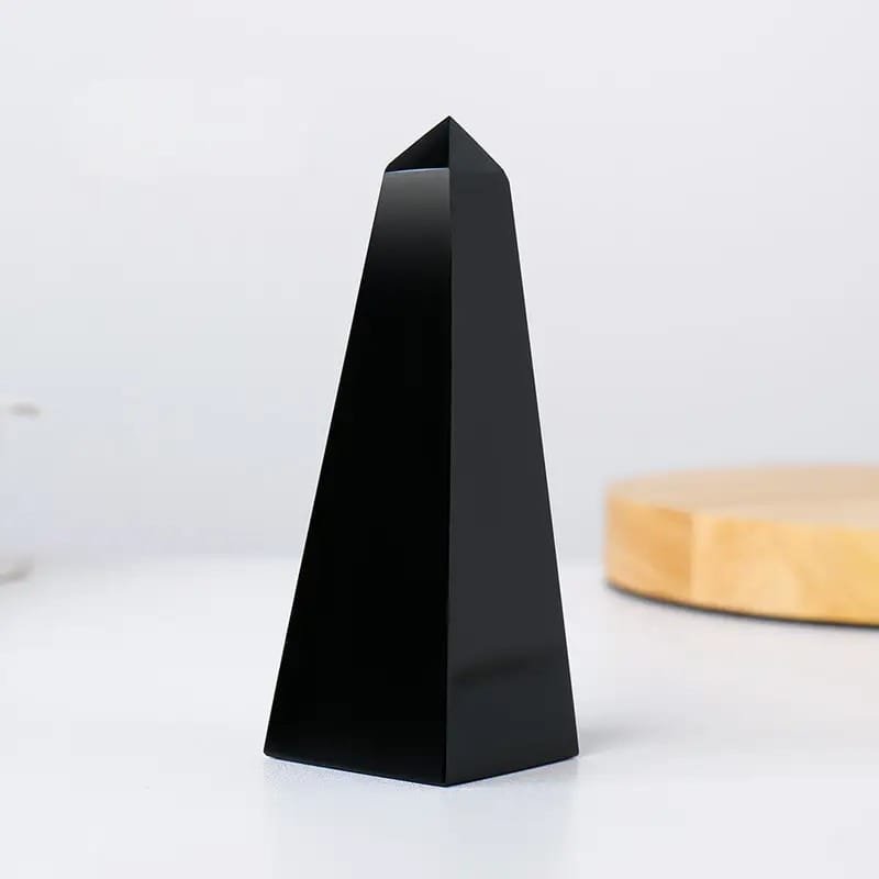 Obsidian Tower 3.94 in Black 1.38 in
