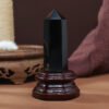 Black Obsidian Crystal Tower Pillar Wholesale 102097001