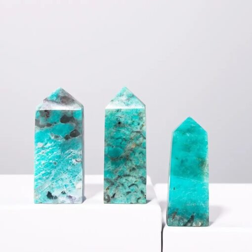 Blue Amazonite Crystal Tower Pillar Wholesale 102168002