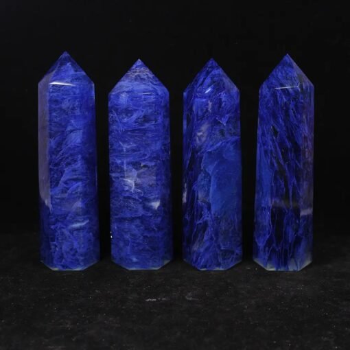 Blue Goldstone Crystal Tower Pillar Wholesale 102181002