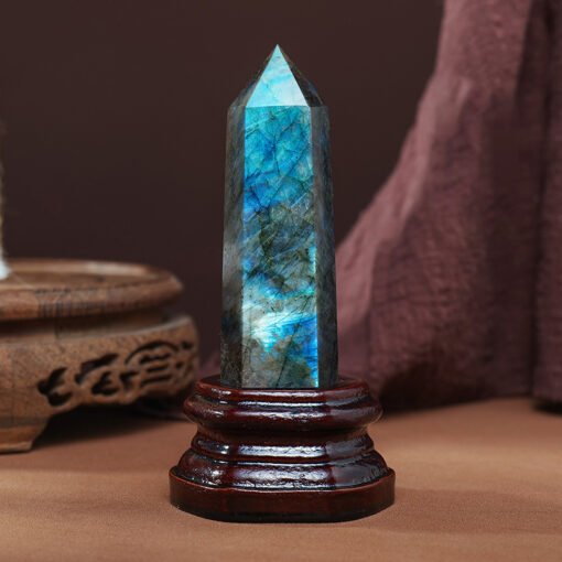 Blue Labradorite Crystal Tower Pillar Wholesale 102097006