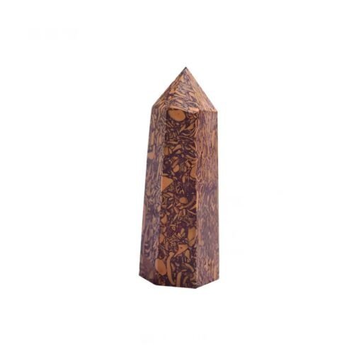 Brown Jade Crystal Tower Pillar Wholesale 102074005