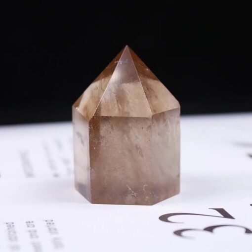 Brown Tea Quartz Crystal Tower Pillar Wholesale 102176003