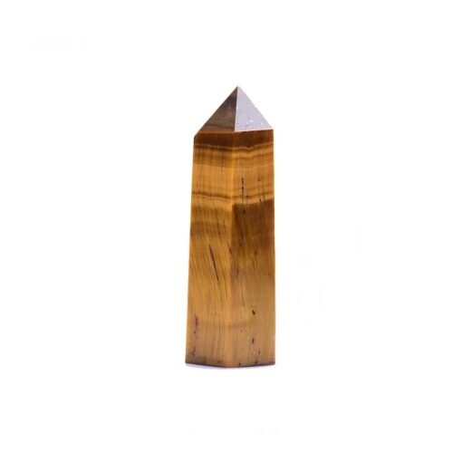 Brown Tigers Eye Crystal Tower Pillar Wholesale 102074014