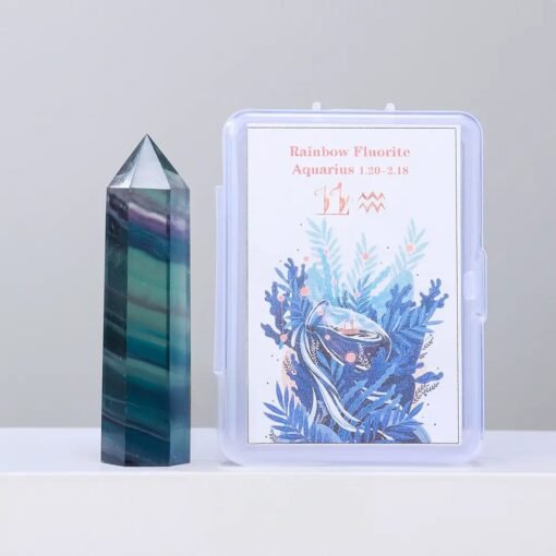 Colorful Fluorite Crystal Tower Pillar Wholesale 102183002