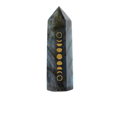 Gray Labradorite Crystal Tower Pillar Wholesale 102080003