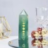 Green Fluorite Crystal Tower Pillar Wholesale 102173008