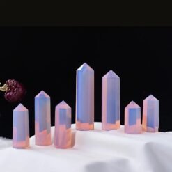 Pink Opal Crystal Tower Pillar Wholesale 102136002