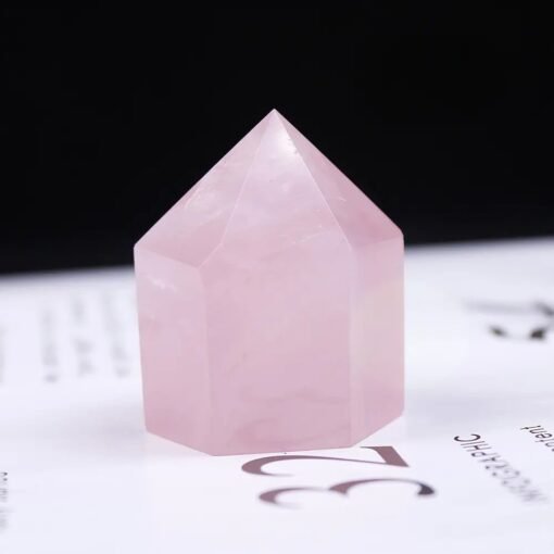 Pink Rose Quartz Crystal Tower Pillar Wholesale 102176004