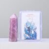 Purple Mica Crystal Tower Pillar Wholesale 102184007