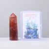 Red Strawberry Quartz Crystal Tower Pillar Wholesale 102184002