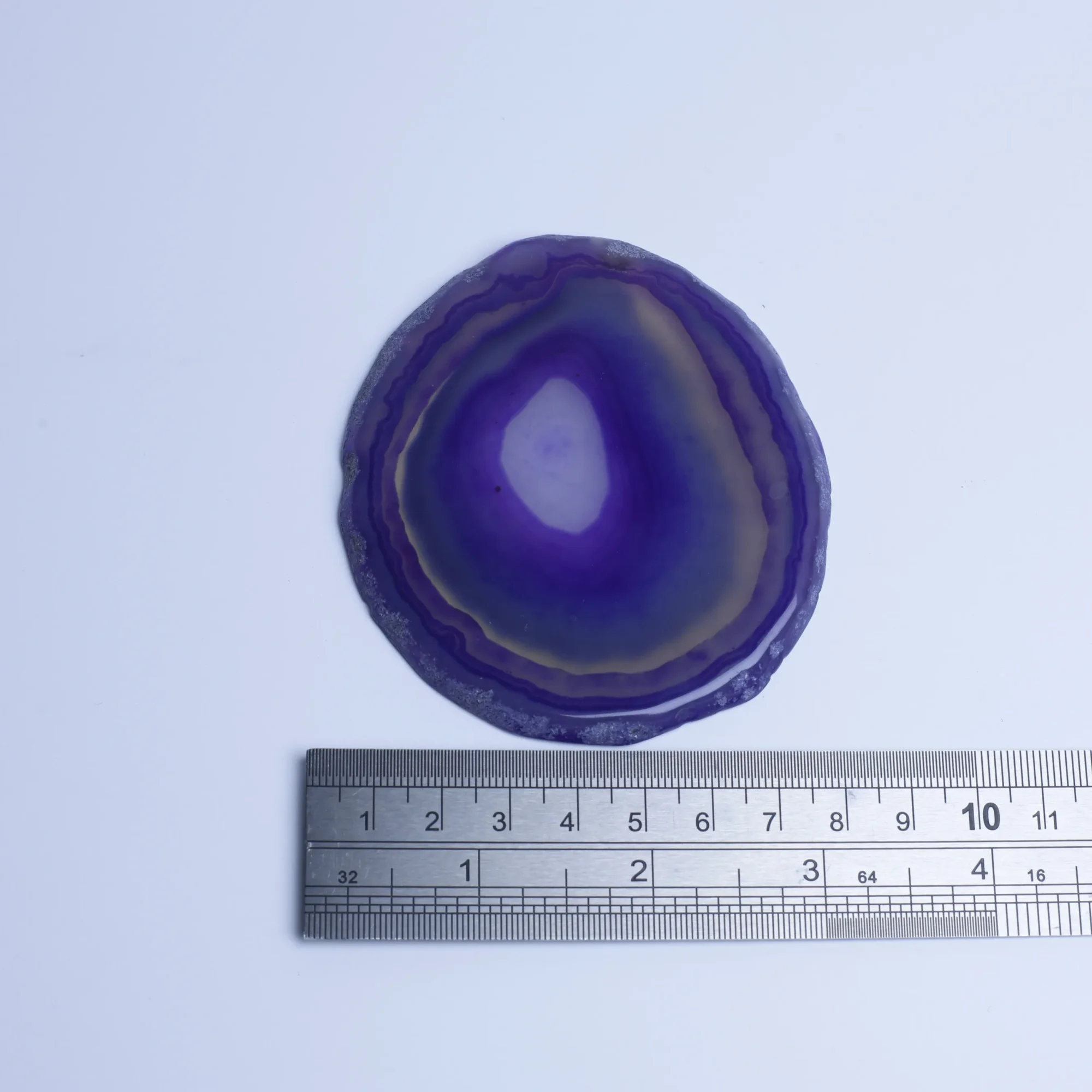 6-Color Crystal Agate Slices (2.6–3.3 in)-015017901-0