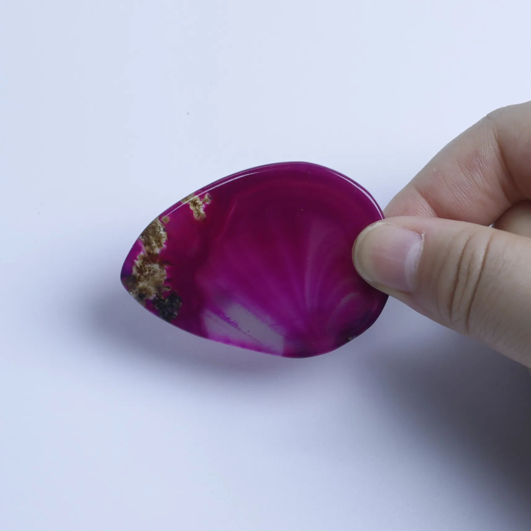 7-Color Small Agate Slices Pendants-035013801-2