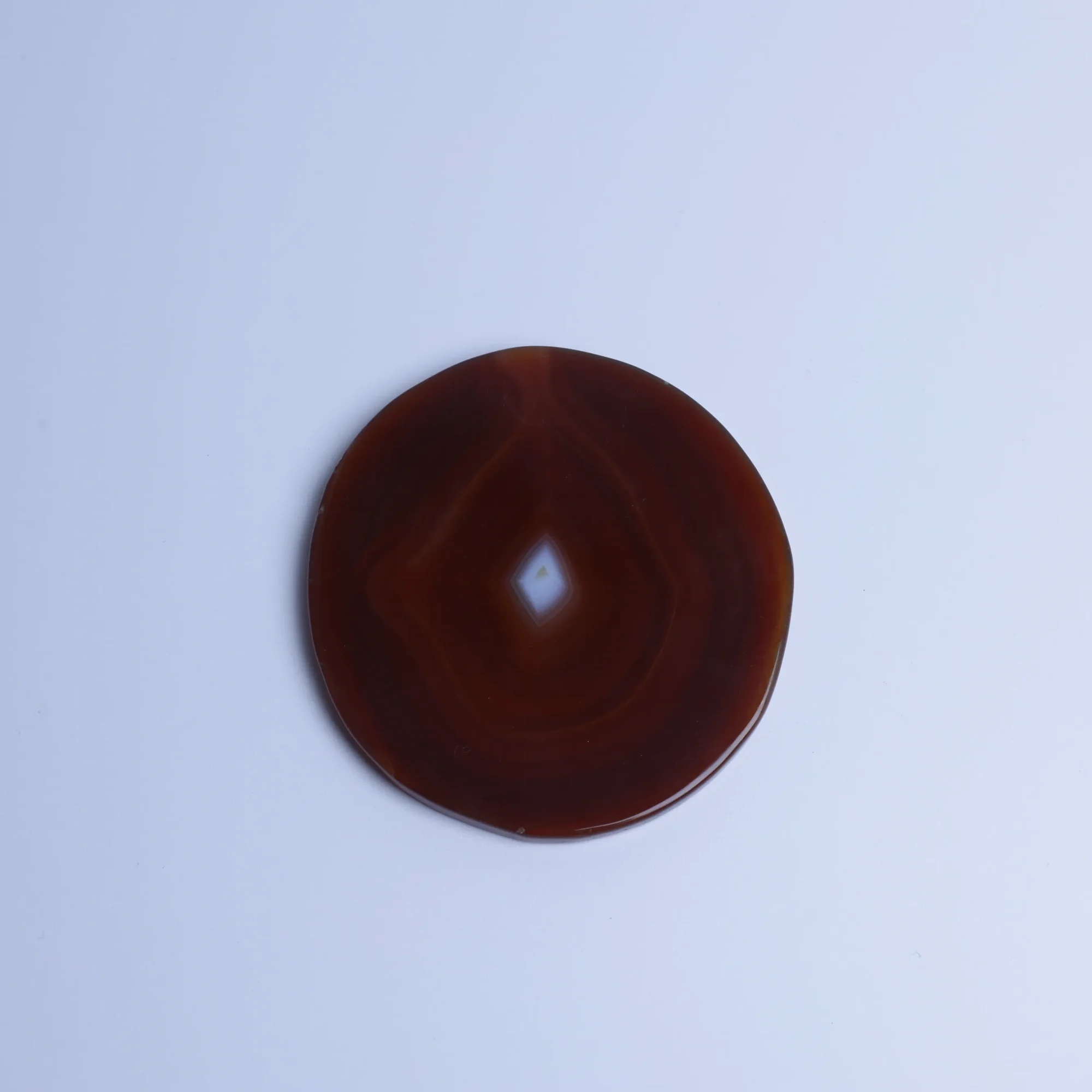 Amber-Color Crystal Agate Slices (2.6–3.3 in)-01501790101