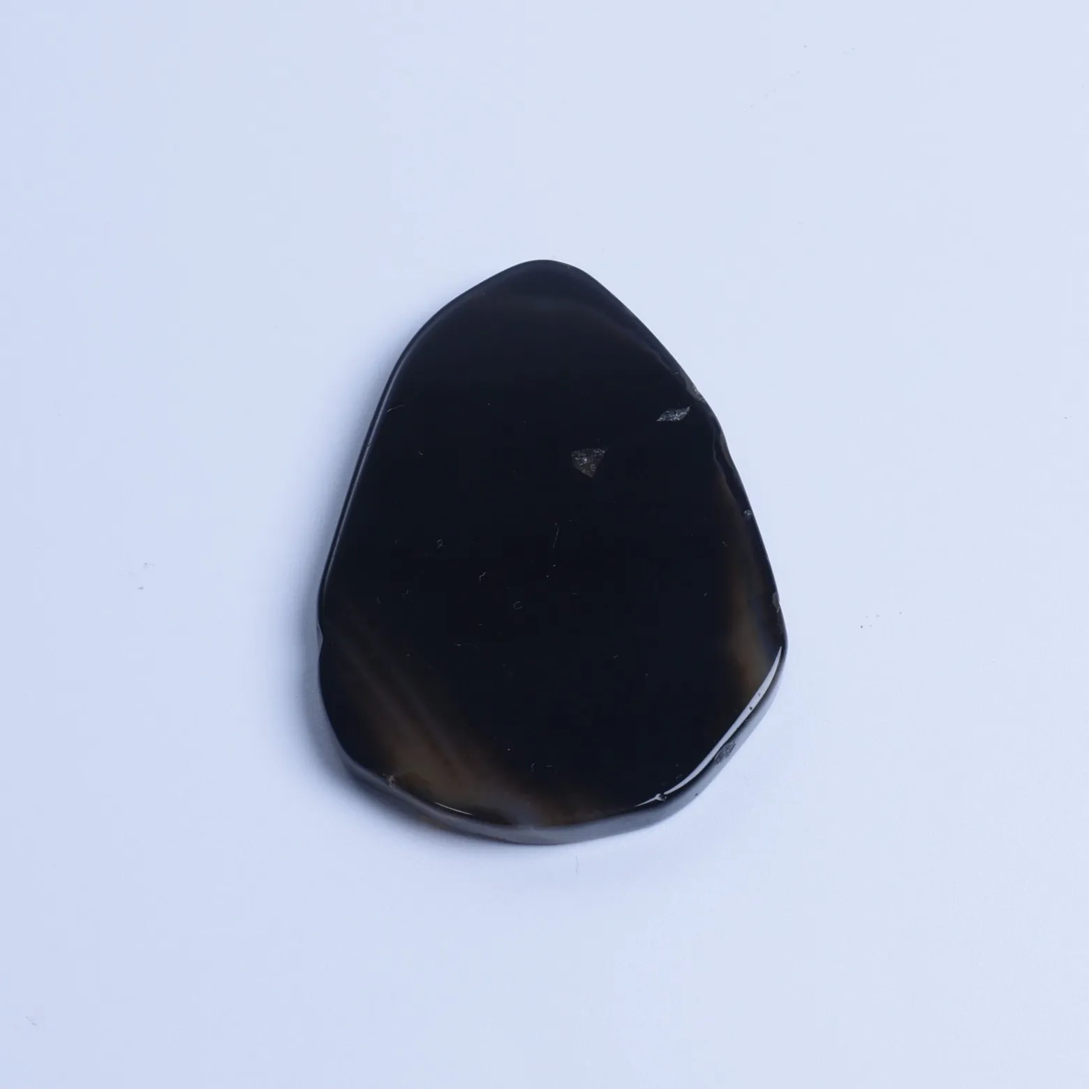 Black-Color Small Agate Slices Pendants-03501380101