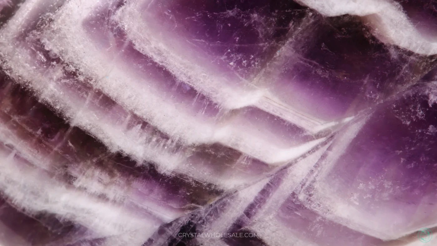 Chevron Amethyst Texture Characteristics