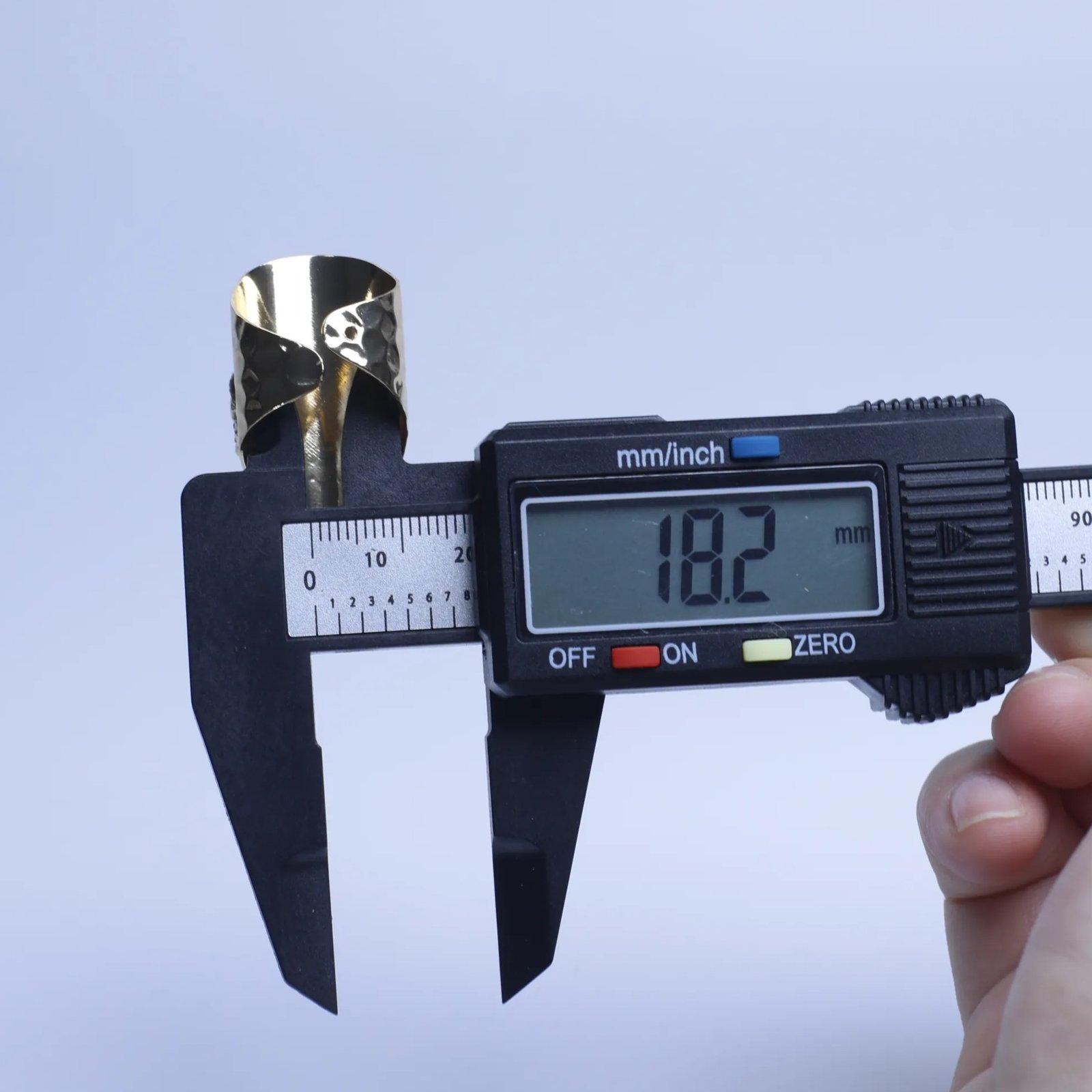 Natural Brazilian Geode Druzy Agate Slice Adjustable Ring-033011302-6