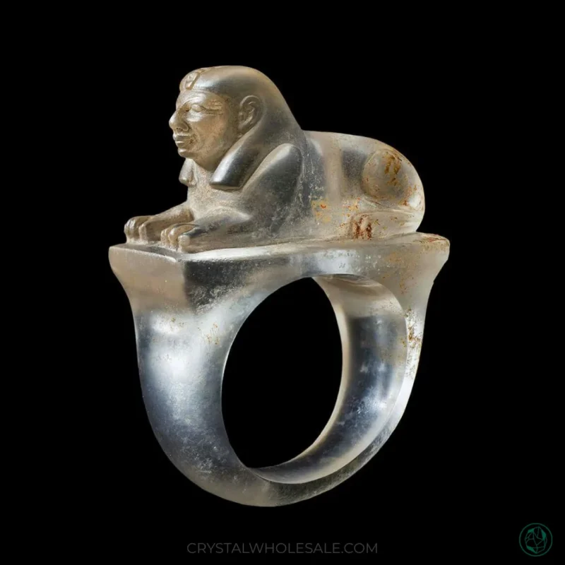 Ancient Egyptian crystal ring