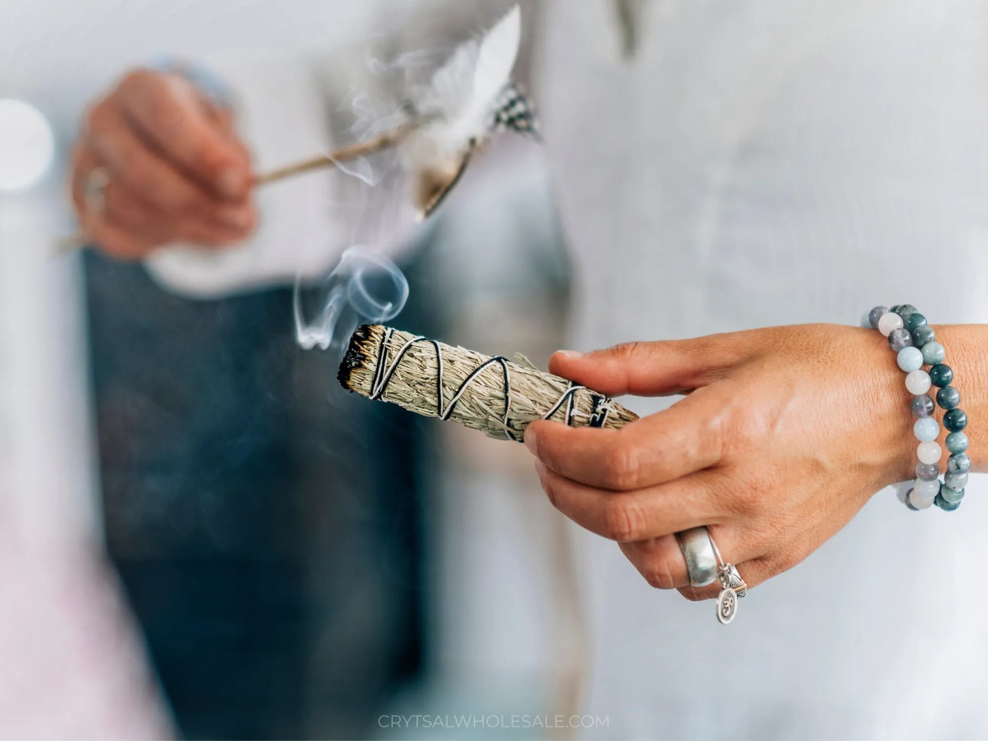 Crystal Smoke Cleansing